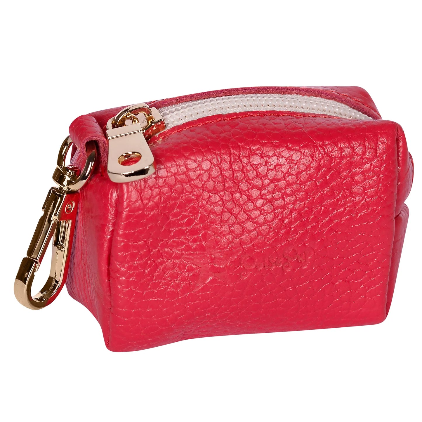 Genuine Leather Waste Bag Holder