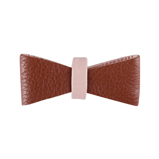 Genuine Leather Dog Bow Tie