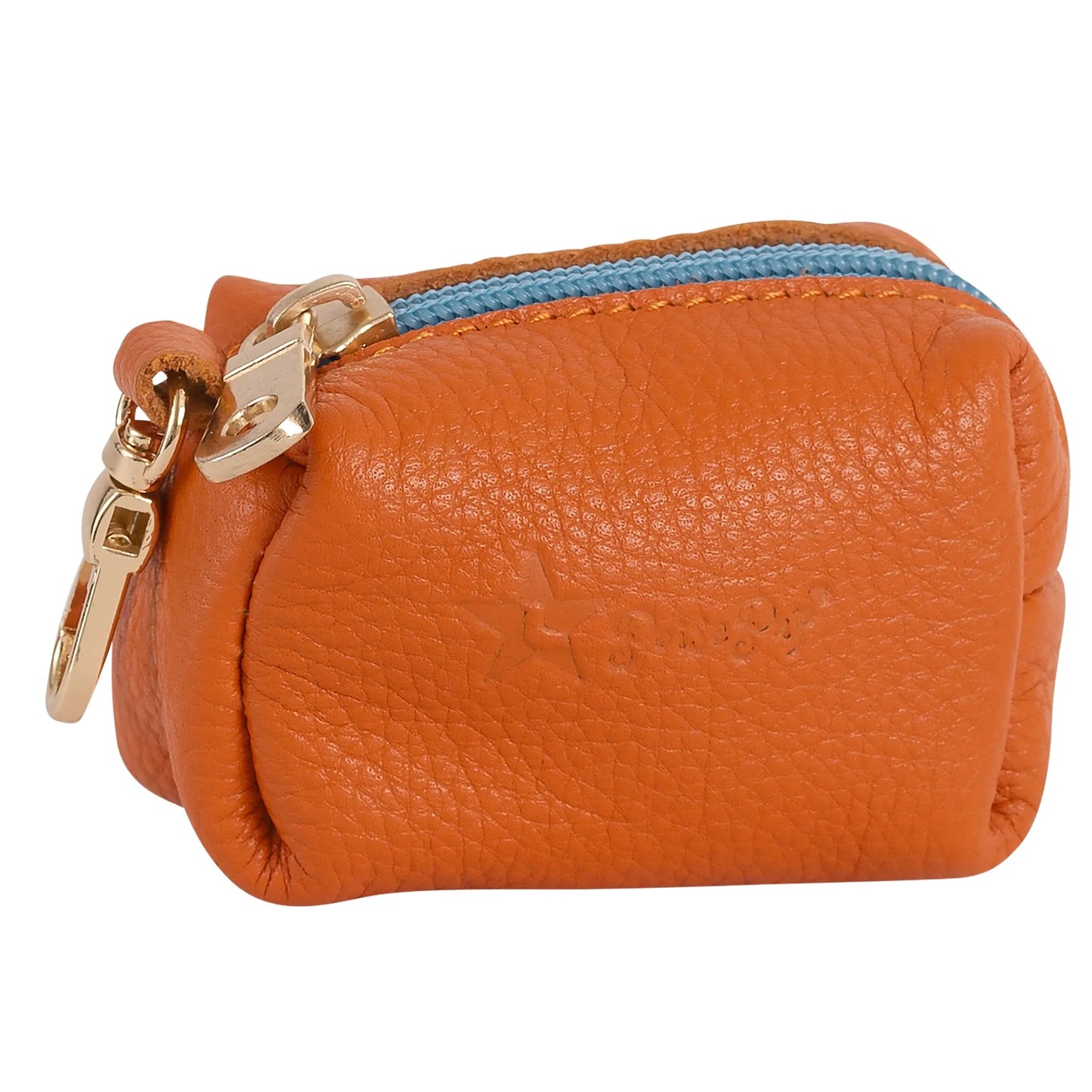 Genuine Leather Waste Bag Holder