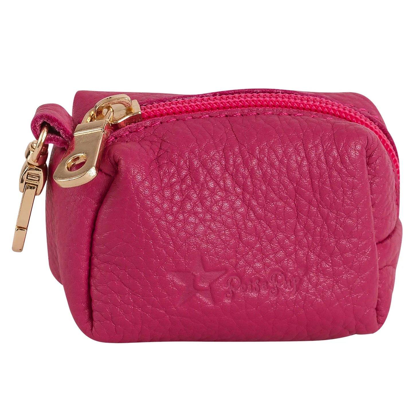 Genuine Leather Waste Bag Holder