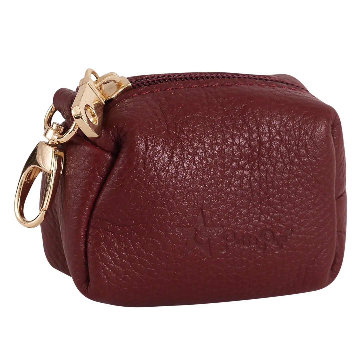 Genuine Leather Waste Bag Holder